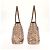 MCM Visetos Anya Champagne Gold Leder Tote/Schultertasche Golden - Ansicht 8