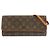 Bolso de hombro Louis Vuitton Monogram Pochette Twin GM Castaño Monograma