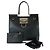 Sac cabas 2-Way en cuir noir Dolce & Gabbana Sicily