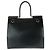 Sac cabas 2-Way en cuir noir Dolce & Gabbana Sicily - vue 2