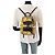 Zaino Versace Vintage con motivo barocco Nero Giallo - vista 6