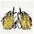 Zaino Versace Vintage con motivo barocco Nero Giallo - vista 7
