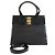 Borsa in pelle nera Salvatore Ferragamo Vara Ribbon Nero