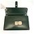 Alfred Dunhill Clutch in pelle verde Dunhill - vista 8