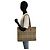 Borsa Tote Burberry in tela e pelle Marrone Beige - vista 7