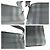 Borsa a tracolla Burberry con motivo Check Marrone Nero - vista 5