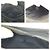 Borsa a tracolla Burberry con motivo Check Marrone Nero - vista 6