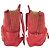 Mochila MCM em couro vermelho - vista 8