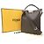 Borsa a tracolla 2-Way Fendi Peekaboo X-LITE Small Giallo Marrone scuro - vista 23