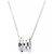Bulgari Collar Bvlgari B.zero1 Rock Save the Children Plata - vista 2