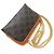 Céline Celine Schultertasche und Clutch mit Kette Braun - Ansicht 5