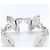 Pendientes Louis Vuitton Long Blossom Diamond Dorado - vista 6