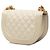 Bolso de hombro Chanel Coco Mark Boy Chain Blanco Crudo - vista 2