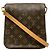 Louis Vuitton Musette Salsa Schultertasche Braun