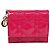 Cartera Lady Tri-fold Christian Dior Rosa