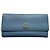 Gucci Marmont Leder Geldbörse Blau