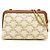 Céline Bolso de hombro clutch con cadena Celine Blanco