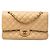 Timeless Borsa a tracolla Chanel Coco Mark Matelassé Beige