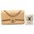 Timeless Borsa a tracolla Chanel Coco Mark Matelassé Beige - vista 7