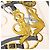 Hermès Hermes Carre 90 Brides de Gala Ceremonial Bridle Scarf Rosa Bianco Multicolore - vista 4