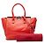 Valentino Rockstud Handtasche Rot - Ansicht 13