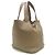 Hermès Bolso Hermes Picotin Lock MM Gris pardo