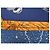 Hermès FOULARD HERMES PIERRES D'ORIENT ET D'OCCIDENT ZOE PAUWELS CARRE 90 CM Blu - vista 10