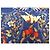 Hermès FOULARD HERMES PIERRES D'ORIENT ET D'OCCIDENT ZOE PAUWELS CARRE 90 CM Blu - vista 14
