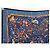 Hermès FOULARD HERMES PIERRES D'ORIENT ET D'OCCIDENT ZOE PAUWELS CARRE 90 CM Blu - vista 2