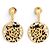 ORECCHINI CARTIER PANTHERE B8042500 PENDENTI ORO GIALLO 18K 15.1GR D'oro
