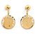 ORECCHINI CARTIER PANTHERE B8042500 PENDENTI ORO GIALLO 18K 15.1GR D'oro - vista 3