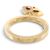ANELLO PIAGET MAGIC GARDEN 53 DIAMANTI 0.12CT ORO GIALLO 18K 7.95GR GOLD RING D'oro - vista 3