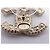 NUOVI ORECCHINI CHANEL LOGO CC & STRASS A86504 METALLO DORATO EARRINGS D'oro - vista 7