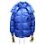 NUEVO MONCLER LAMENTIN DOWN JACKET CHAQUETA CON CAPUCHA T0 36 S ABRIGO AZUL JACKET