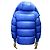 NUEVO MONCLER LAMENTIN DOWN JACKET CHAQUETA CON CAPUCHA T0 36 S ABRIGO AZUL JACKET - vista 3