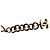 Timeless Bracciale Chanel CC Camelia a doppio giro in metallo dorato D'oro - vista 7
