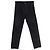 Autre Marque Pantalon en denim Saint Laurent taille haute jambe droite en coton noir