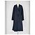 Trench con cintura Jil Sander in cotone blu navy - vista 17