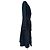 Trench con cintura Jil Sander in cotone blu navy - vista 4