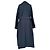 Trench con cintura Jil Sander in cotone blu navy - vista 6