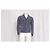 Brunello Cucinelli V-Ausschnitt Sweatshirt aus grauem Kaschmir - Ansicht 6