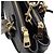 Coach Mini Brooke Carryall aus schwarzem Leder - Ansicht 10