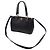 Coach Mini Brooke Carryall aus schwarzem Leder - Ansicht 2