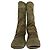 Stivaletti wedge open-toe Cantilever Rick Owens in camoscio marrone - vista 2