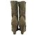 Stivaletti wedge open-toe Cantilever Rick Owens in camoscio marrone - vista 5