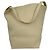 Saco Tote Park The Row em pele marfim Branco Cru