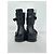 Ann Demeulemeester Belted Ankle Wrap Sandals in Black Leather - view 11