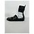 Ann Demeulemeester Belted Ankle Wrap Sandals in Black Leather - view 13
