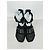 Ann Demeulemeester Belted Ankle Wrap Sandals in Black Leather - view 19