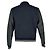 Apc Giacca Letterman A.P.C. Copper con zip in lana blu navy - vista 3